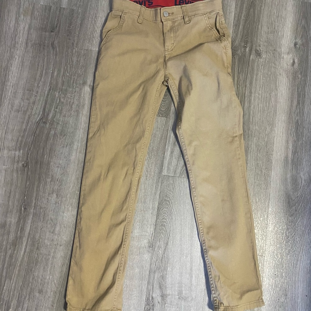 Levi’s 502 Slim Taper Tan Pants